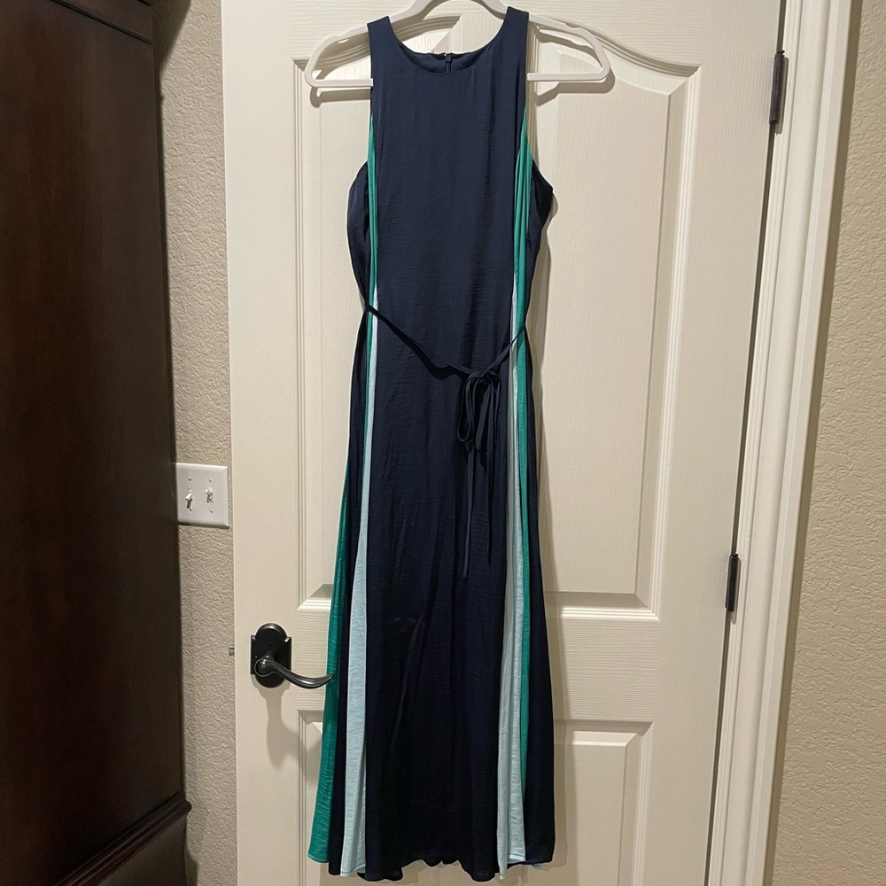Banana Republic Factory Color Block Maxi Dress 4P